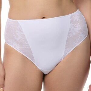 TC Fine Intimates Luxe Dreamer Retro Thong - A4-168 (White)